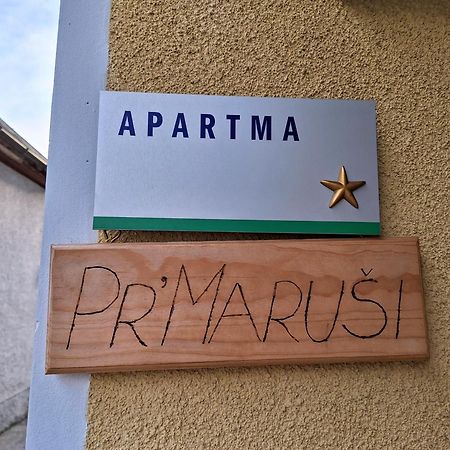 Apartma Pr Maruši Bovec Bagian luar foto