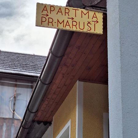 Apartma Pr Maruši Bovec Bagian luar foto